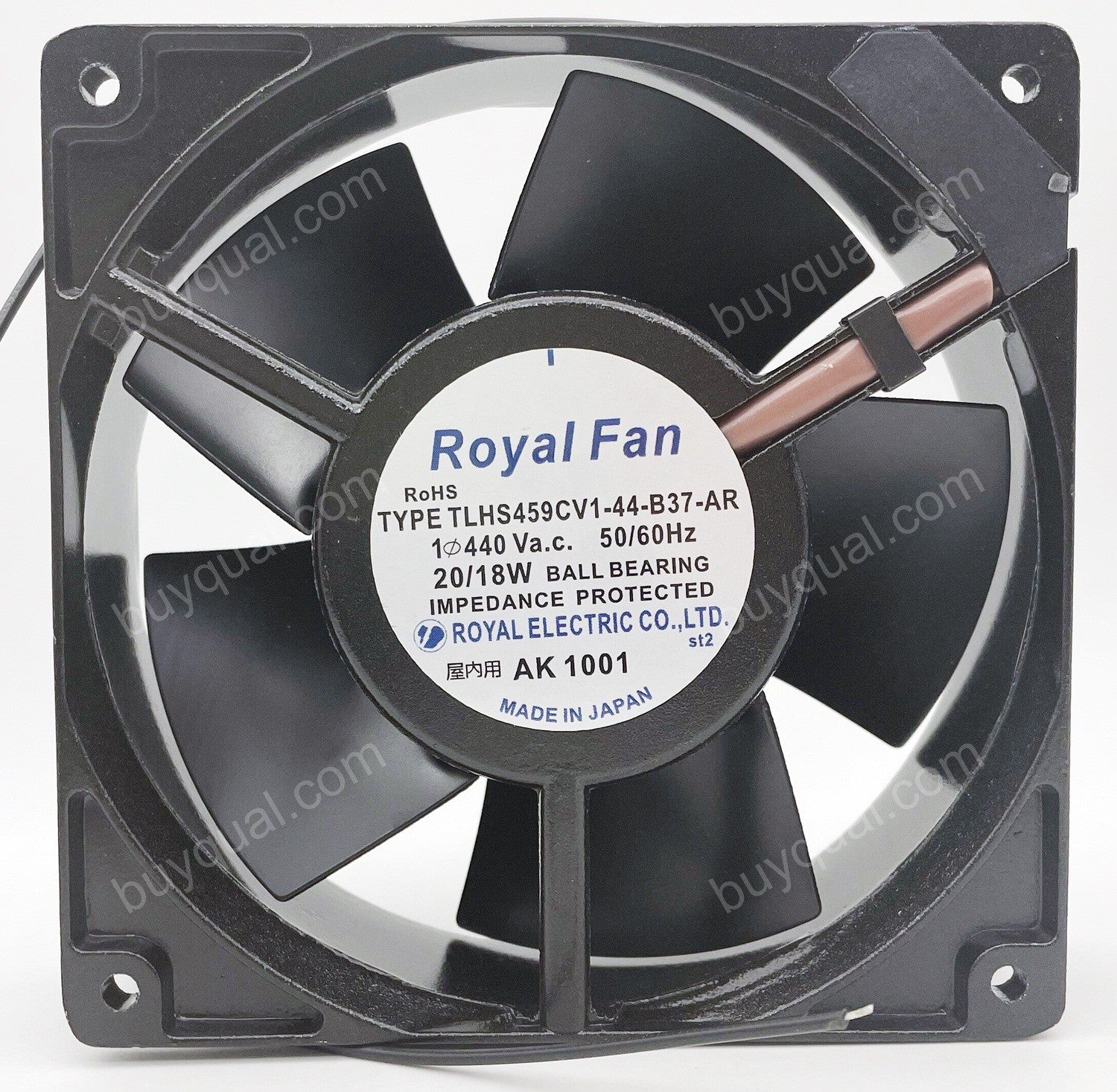 ROYAL TLHS459CV1-44-B37-AR 440V 20/18W Cooling Fan
