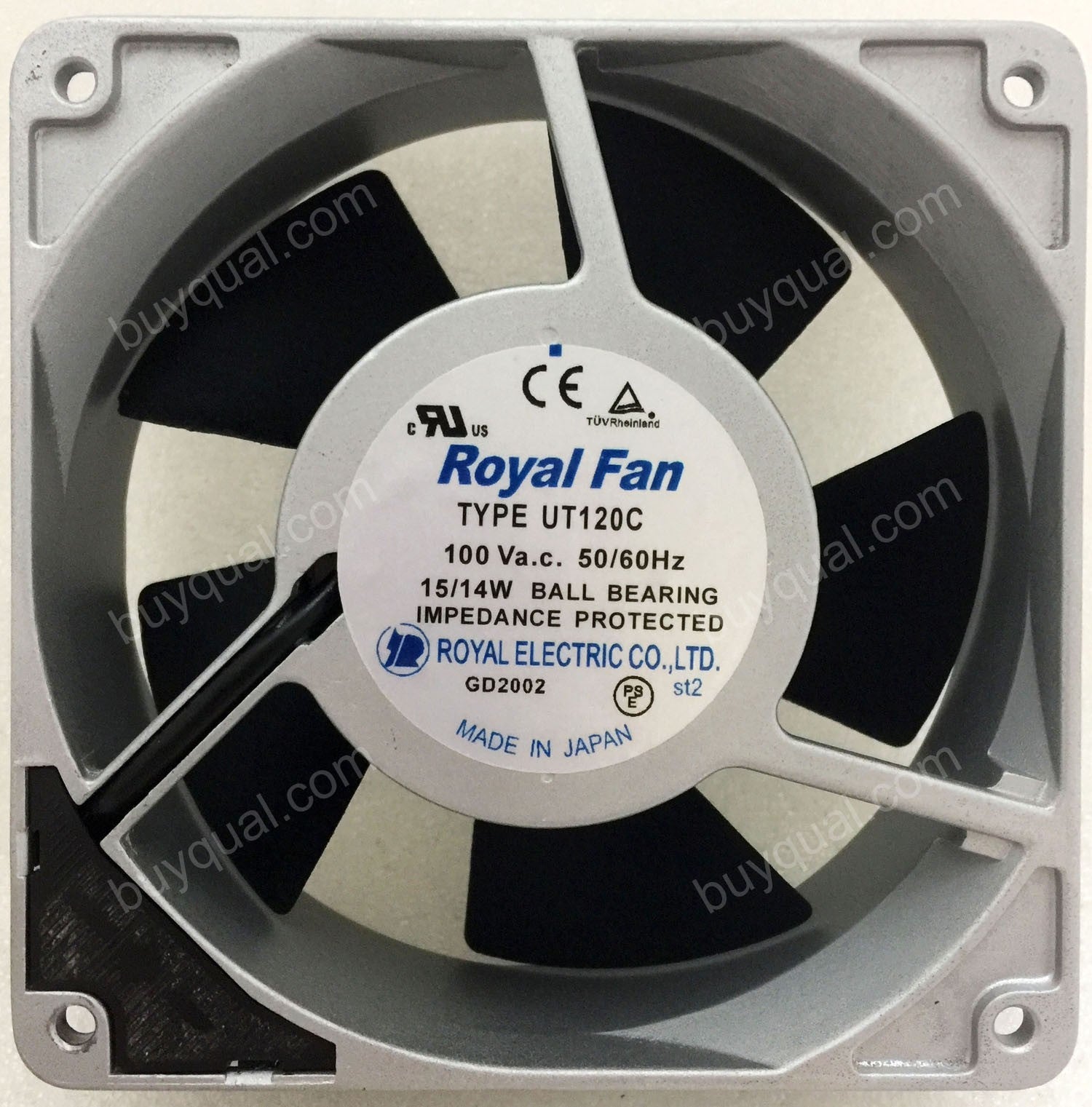 Royal UT120C UT120C[B40] 100V 15/14W 2wires Cooling Fan