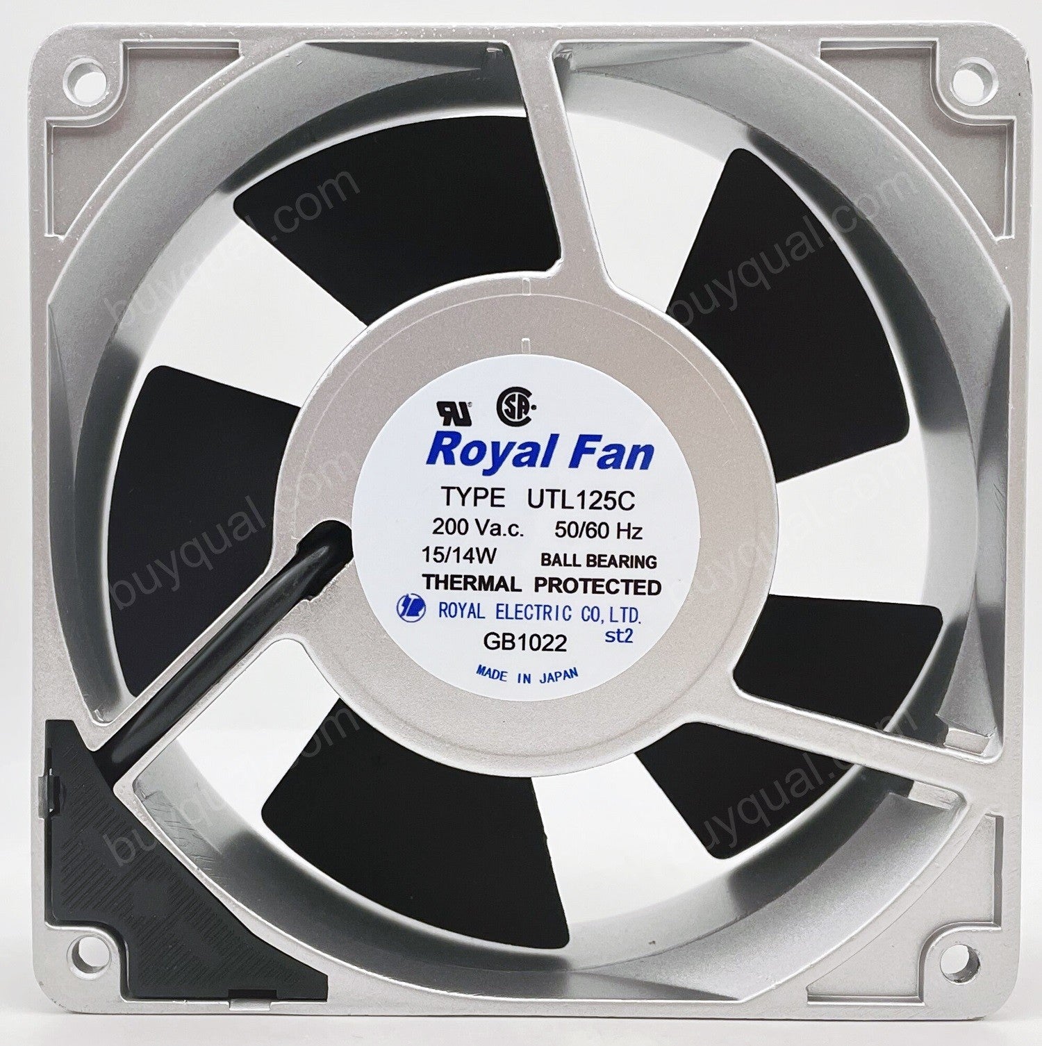 Royal UTL125C UTL125C[A59] 200V 15/14W Cooling Fan