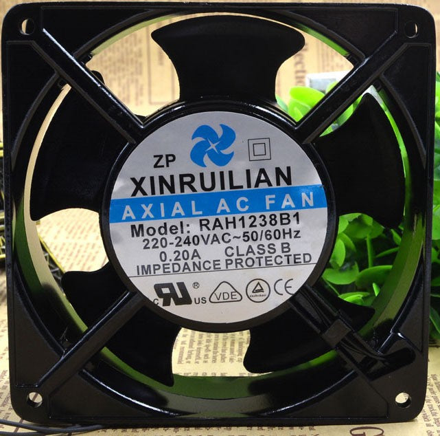 RUILIAN RAH1238B1 220/240V 0.20A 2wires cooling fan