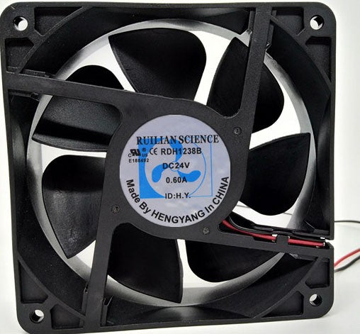Ruilian RDH1238B 24V 0.40A 2wires cooling fan