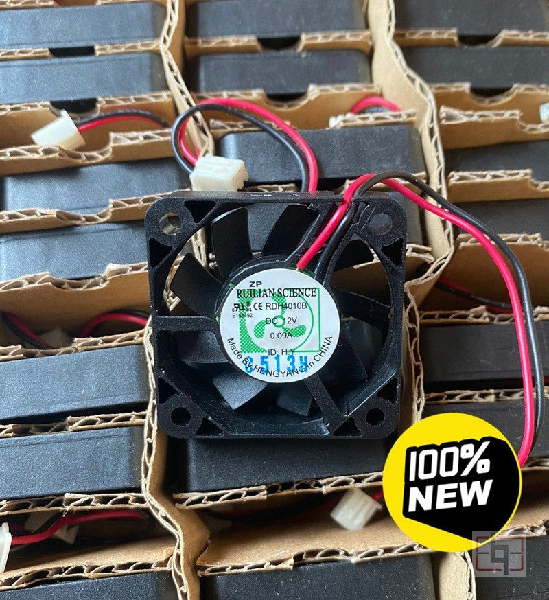 RUILIAN RDH4010B 12V 0.09A 2wires cooling fan