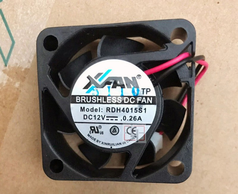 RUILIAN RDH4015S1 12V 0.26A 2wires cooling fan