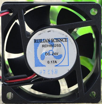 RUILIAN RDH6025S 24V 0.17A 2wires cooling fan