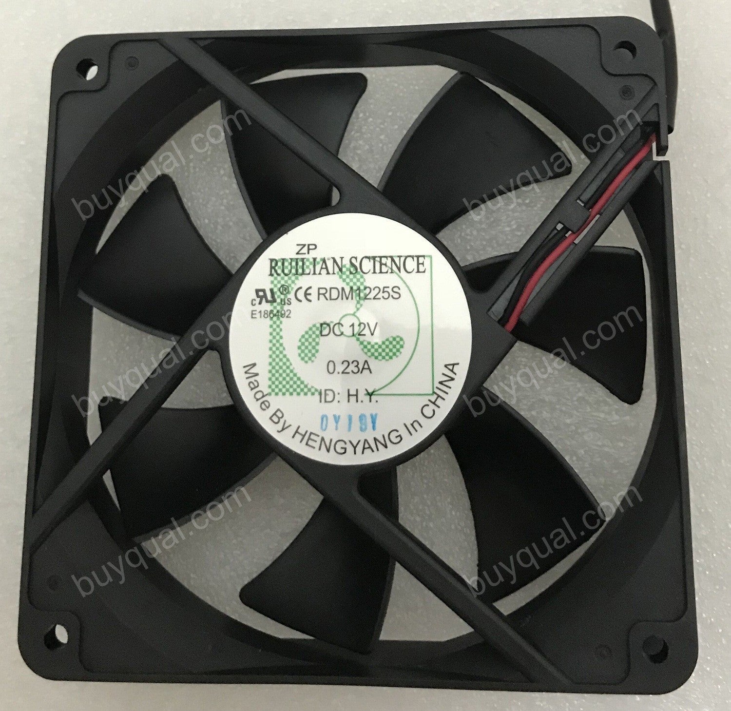 RUILIAN RDM1225S 12V 0.23A 2wires cooling fan