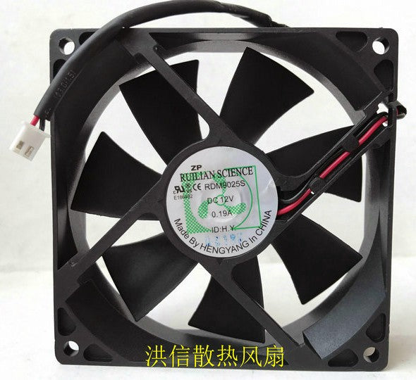 RUILIAN RDM9025S 12V 0.19A 2wires Cooling Fan