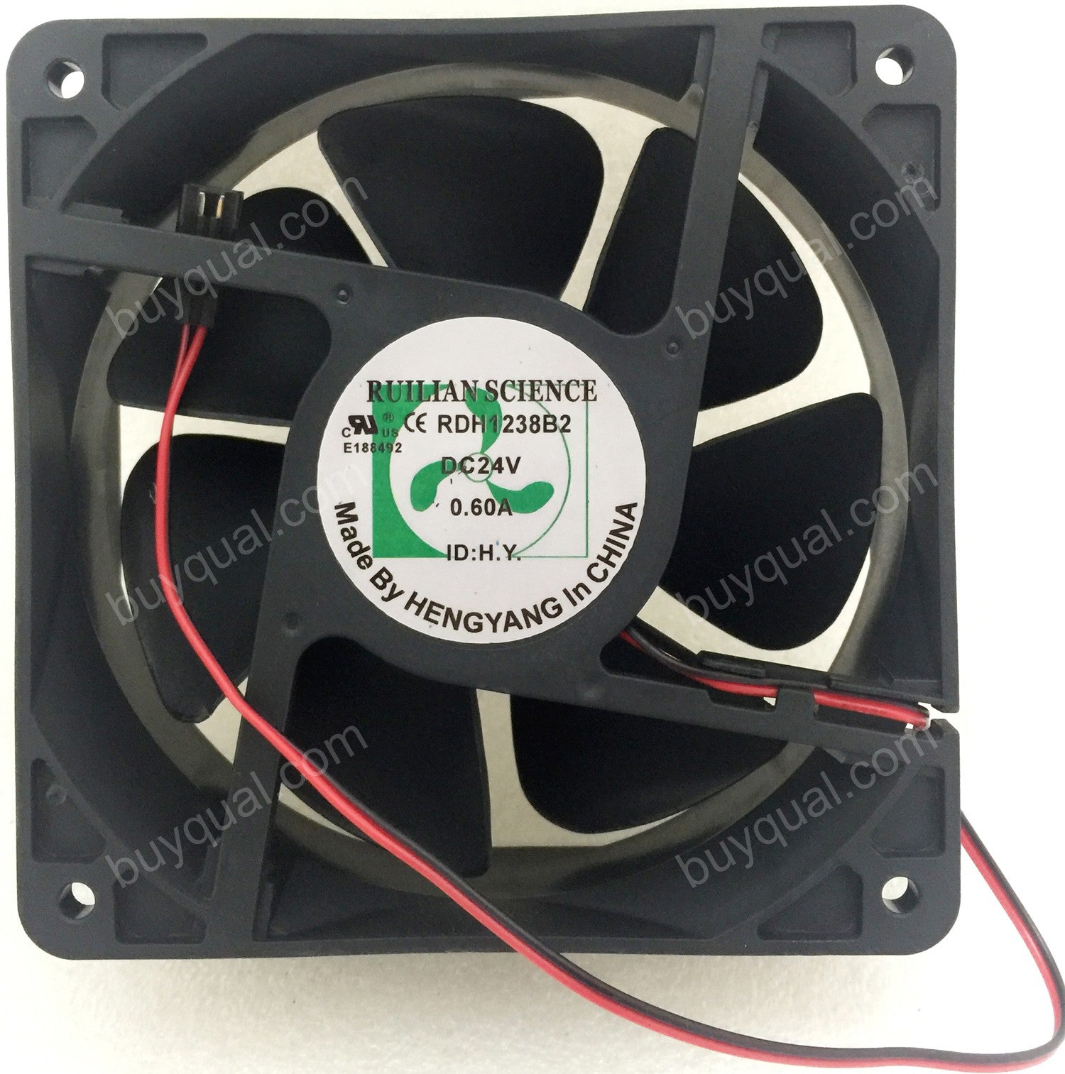 RUILIAN SCIENCE RDH1238B2 24V 0.60A 2wires cooling Fan
