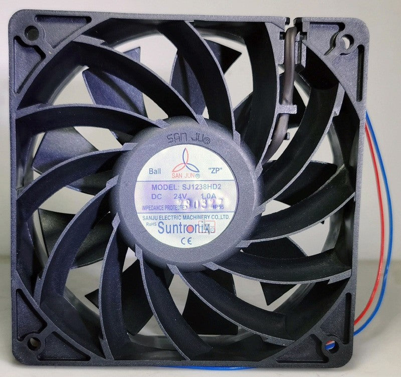 SANJU SJ1238HD2 24V 0.40A 1.0A 2wires cooling fan