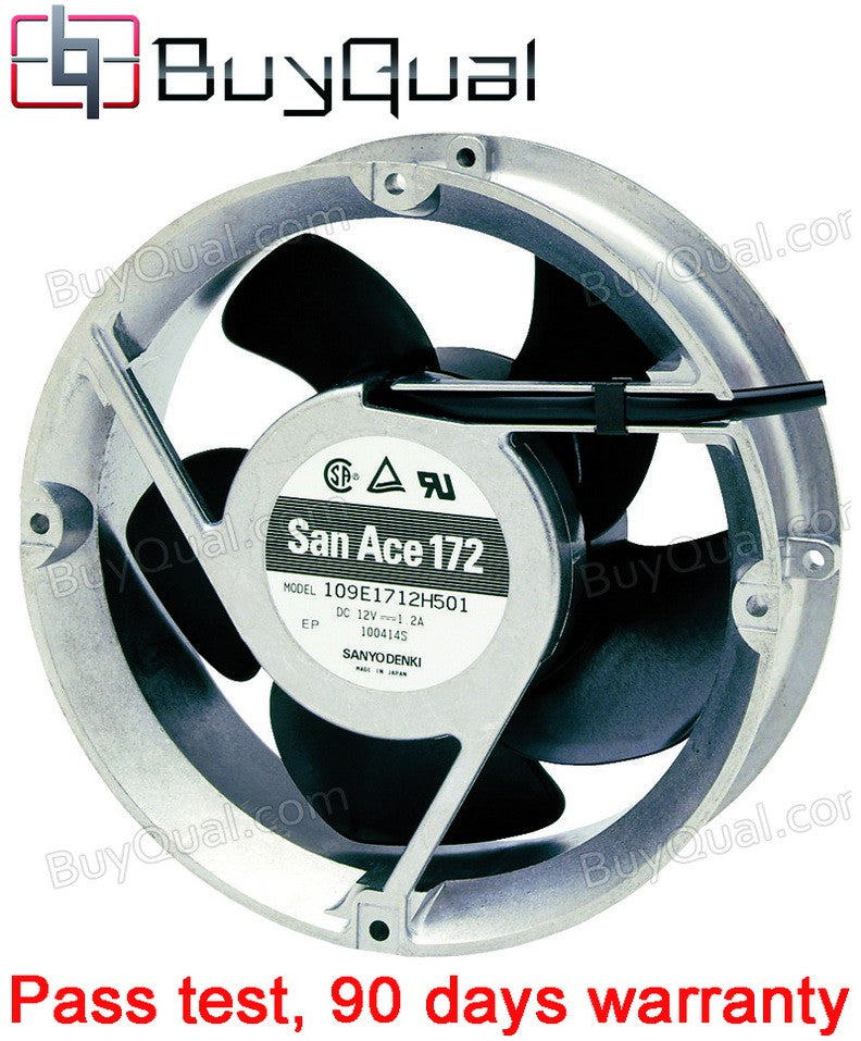 Sanyo 109E1712H501 12V 1.2A 3wires Cooling Fan