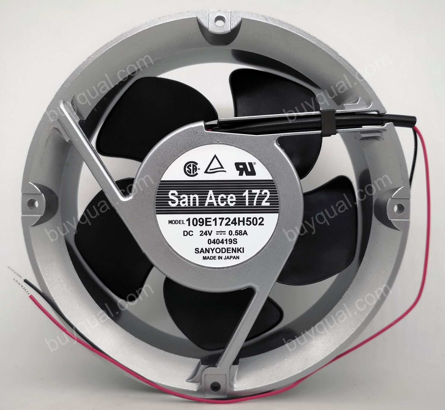 Sanyo 109E1724H502 24V 0.58A 2wires Cooling Fan