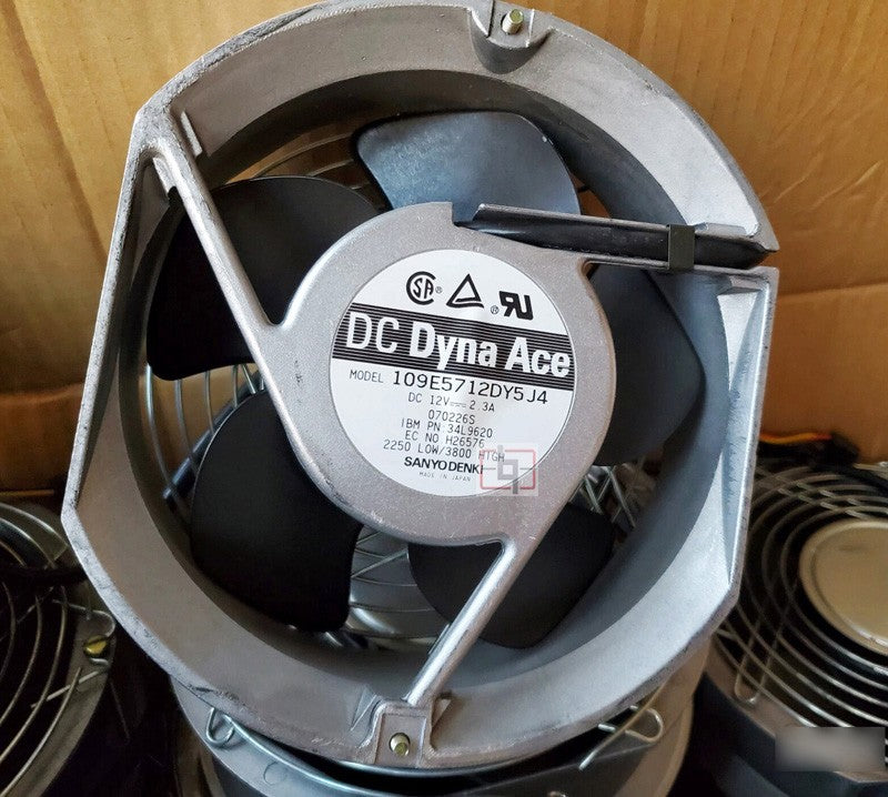 Sanyo 109E5712DY5J4 12V 2.3A 3wires Cooling Fan