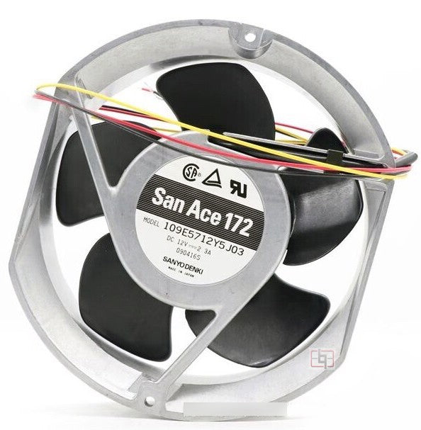 Sanyo 109E5712Y5J03 12V 2.3A 27.6W 3wires Cooling Fan - Original New
