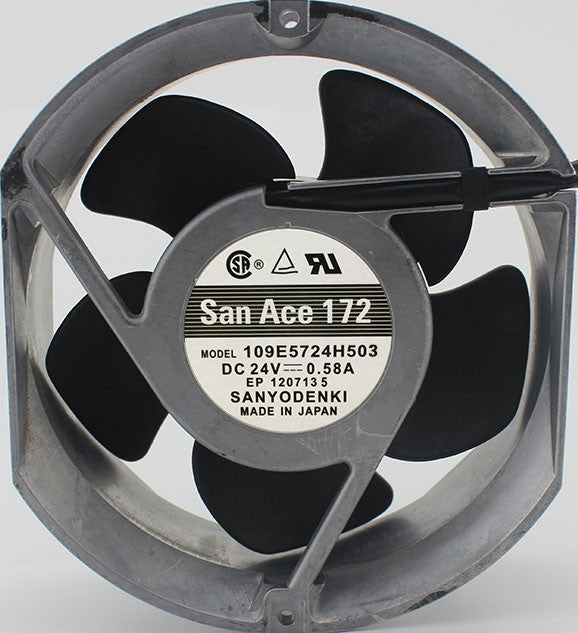 Sanyo 109E5724H503 24V 0.58A 3wires Cooling Fan