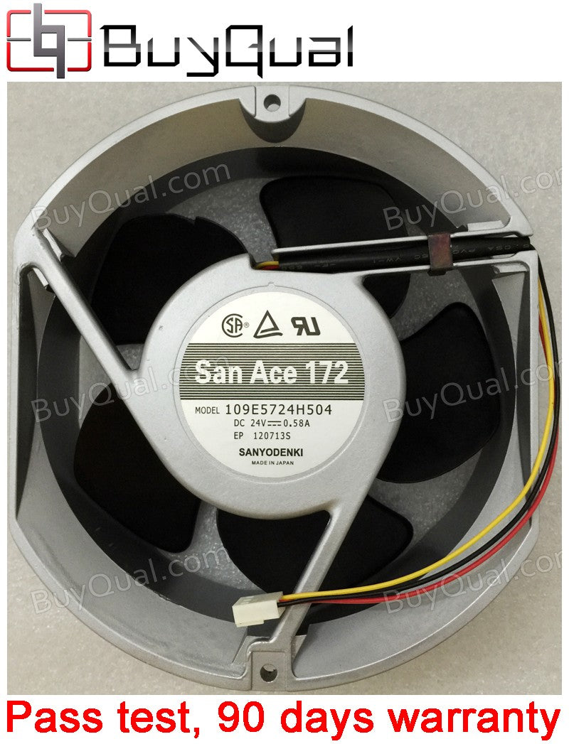 Sanyo 109E5724H504 24V 0.58A 2wires 3wires Cooling Fan