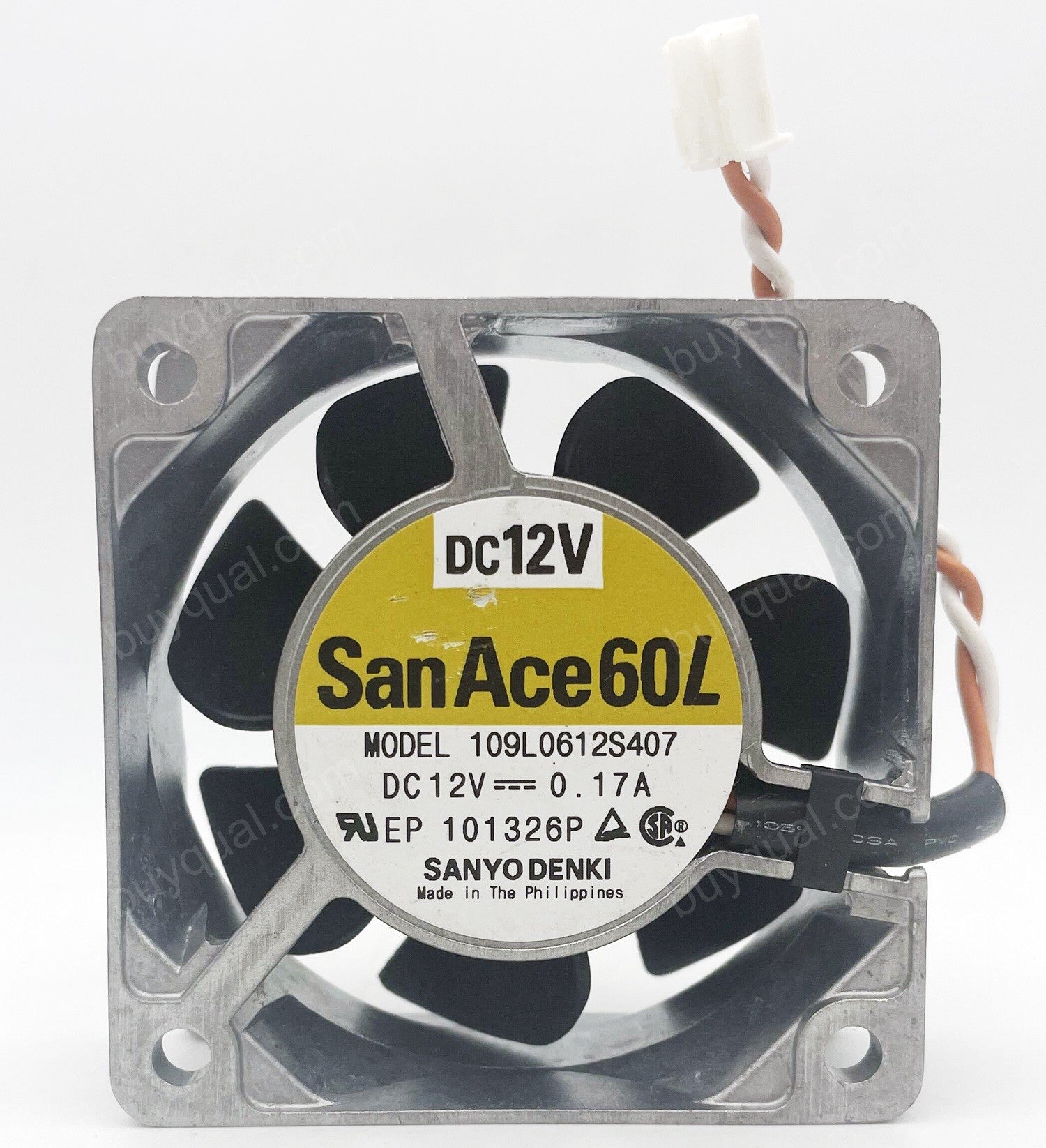 Sanyo 109L0612S403 12V 0.17A 2wires Cooling Fan - Original New