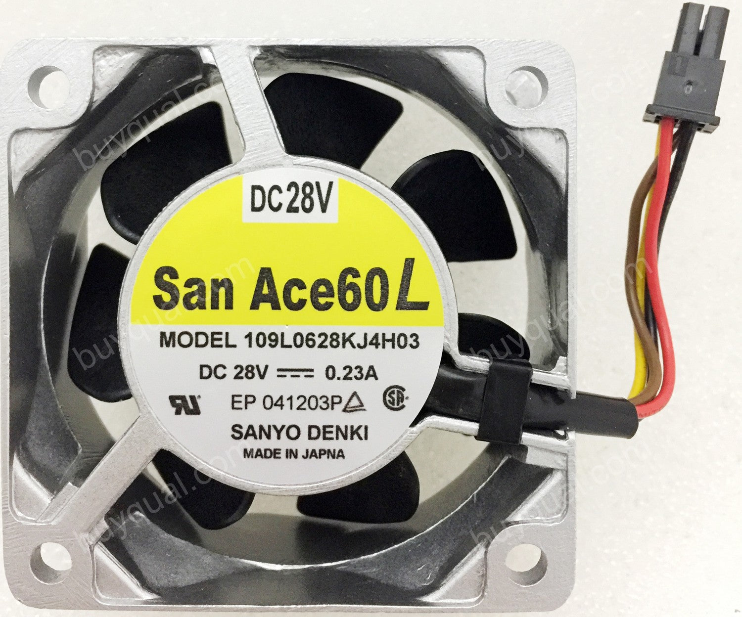 Sanyo 109L0628KJ4H03 28V 0.23A 4wires Cooling Fan