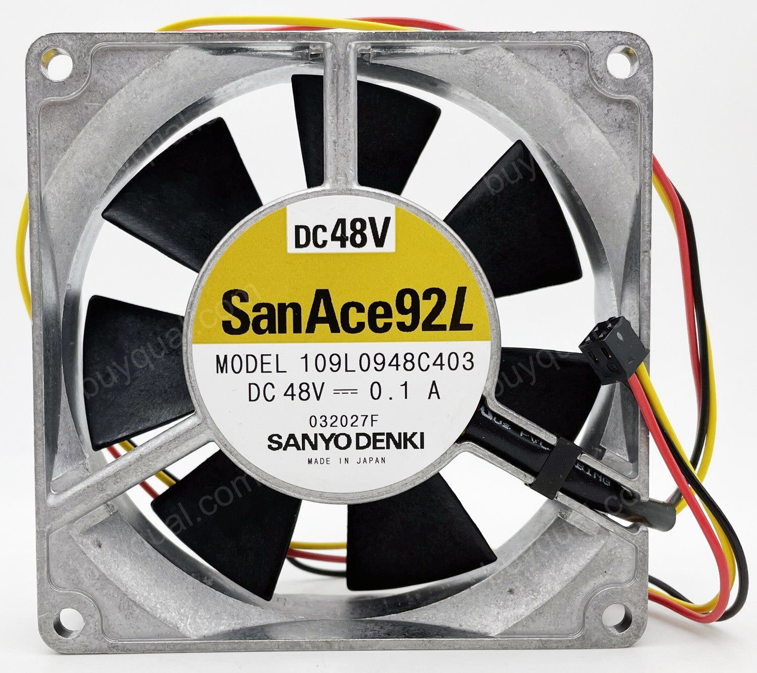 Sanyo 109L0948C4D03 48V 0.1A 3wires Cooling Fan - New