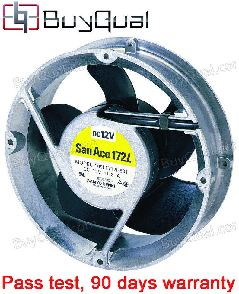SANYO 109L1712H501 12V 1.2A 4wires Cooling Fan
