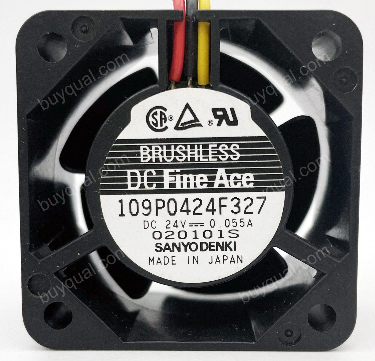 SANYO 109P0424F327 24V 0.055A 3 wires Cooling Fan