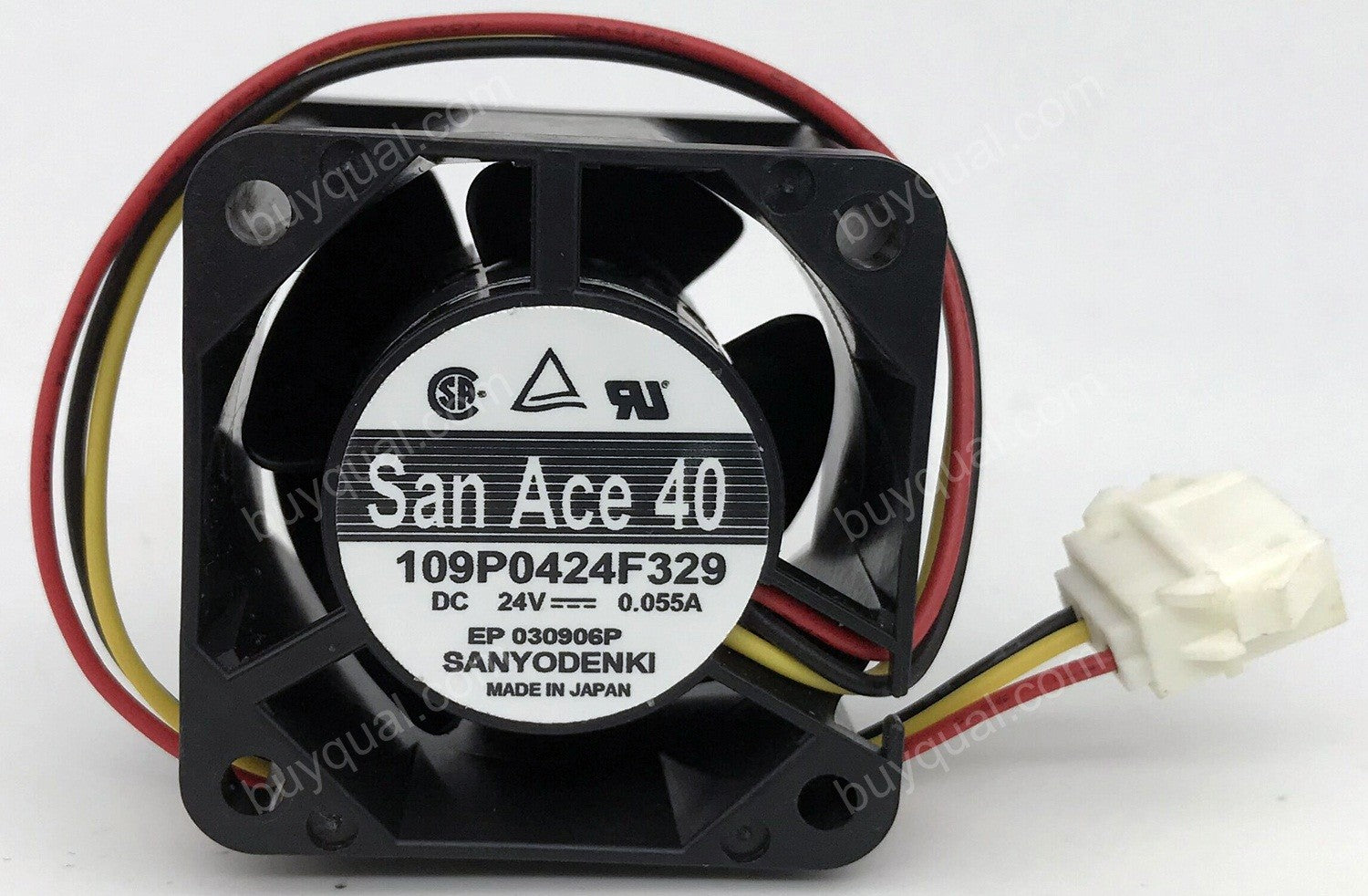 SANYO 109P0424F329 24V 0.055A 3wires cooling fan