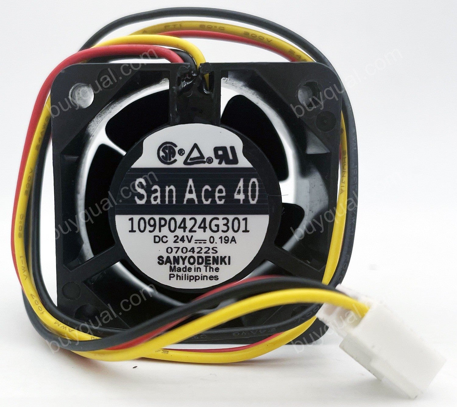 Sanyo 109P0424G301 24V 0.19A 3wires Cooling Fan - New