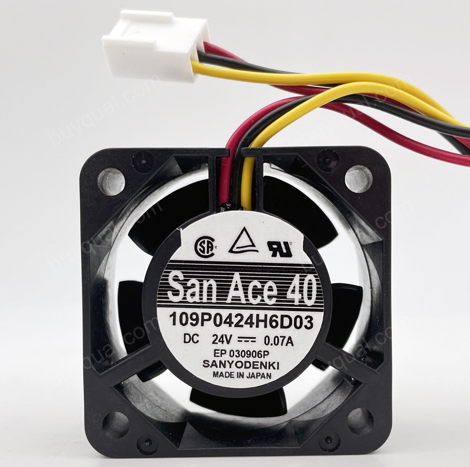 Sanyo 109P0424H6D03 24V 0.07A 3wires Cooling Fan - Original New