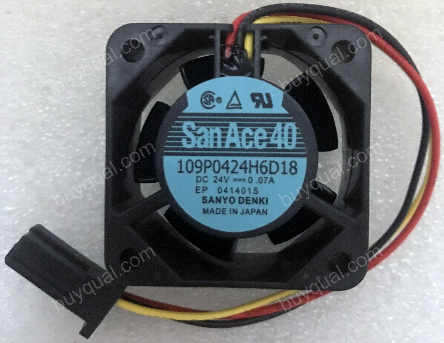 Sanyo 109P0424H6d18 24V 0.07A 3wires Cooling Fan - Original New