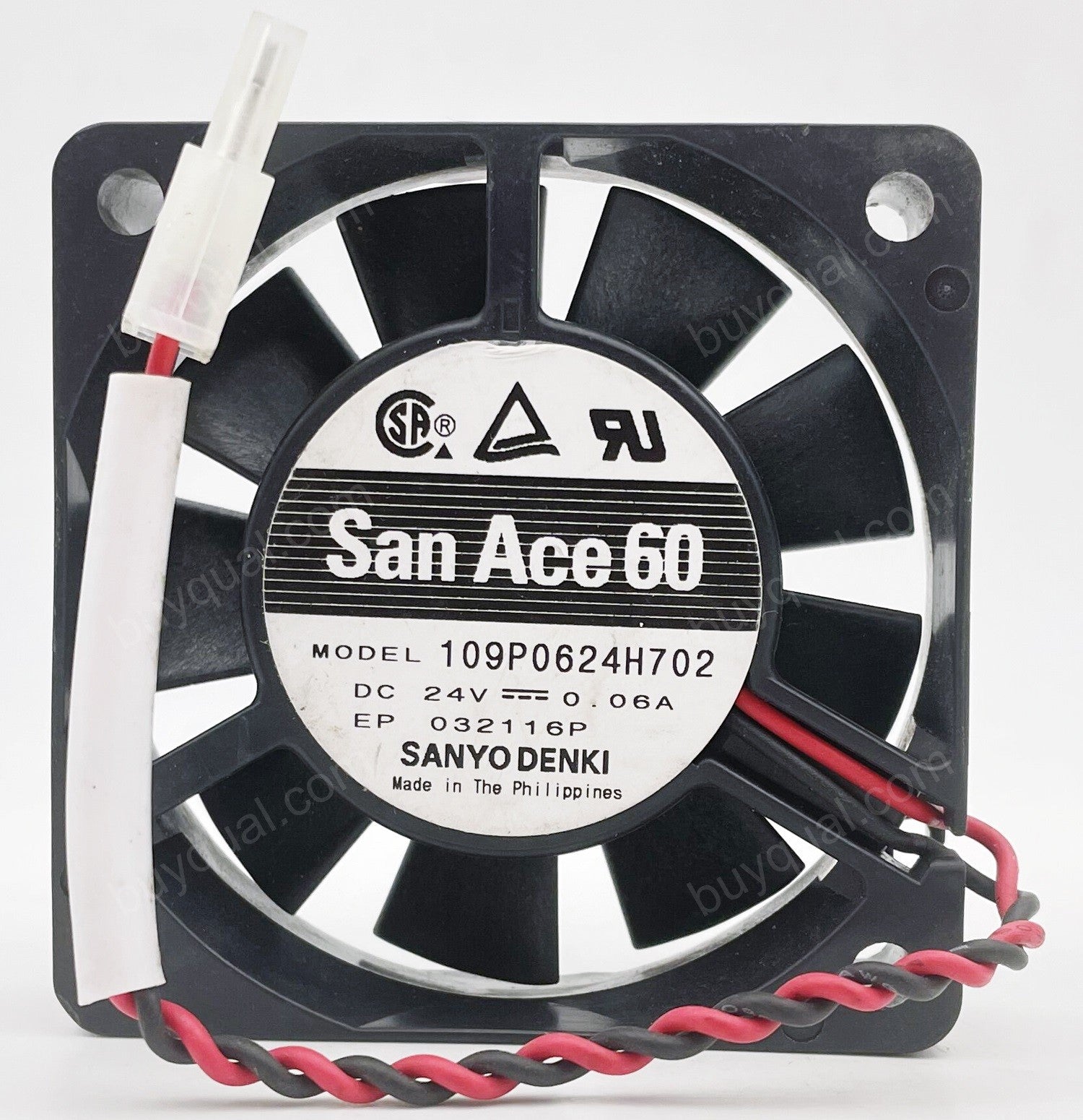 Sanyo 109P0624H702 24V 0.06A 2wires Cooling Fan