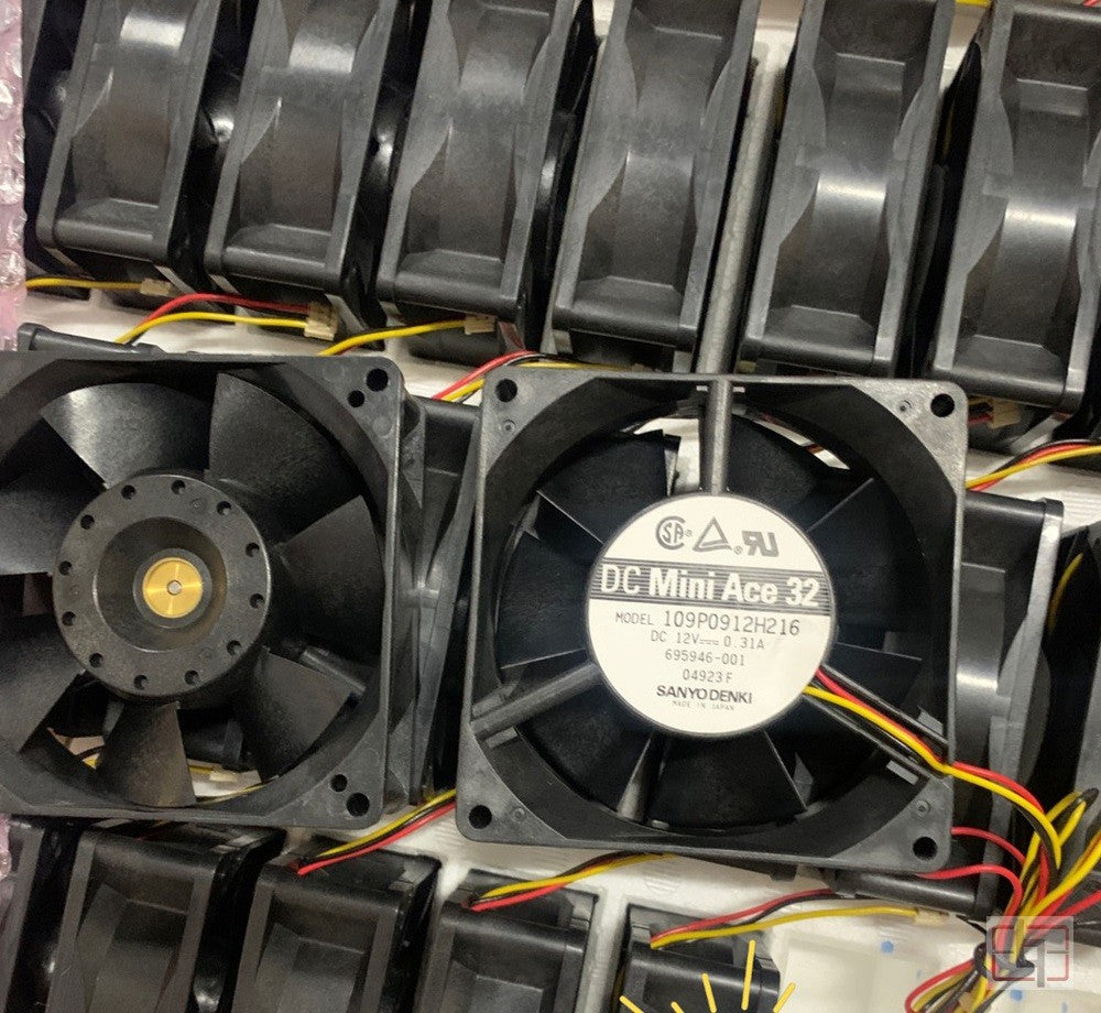 Sanyo 109P0912H216 12V 0.31A 3wires Cooling Fan