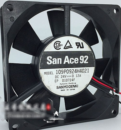 Sanyo 109P0924H4021 24V 0.12A Cooling Fan