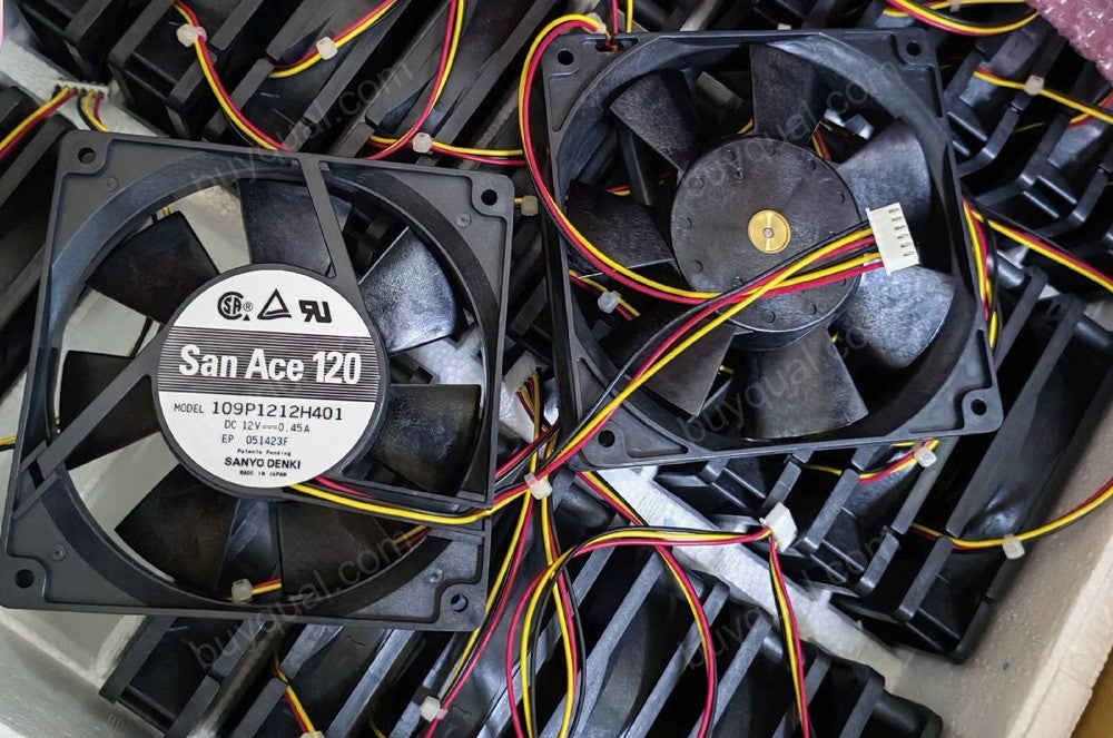 Sanyo 109P1212H401 12V 0.45A 3wires Cooling Fan