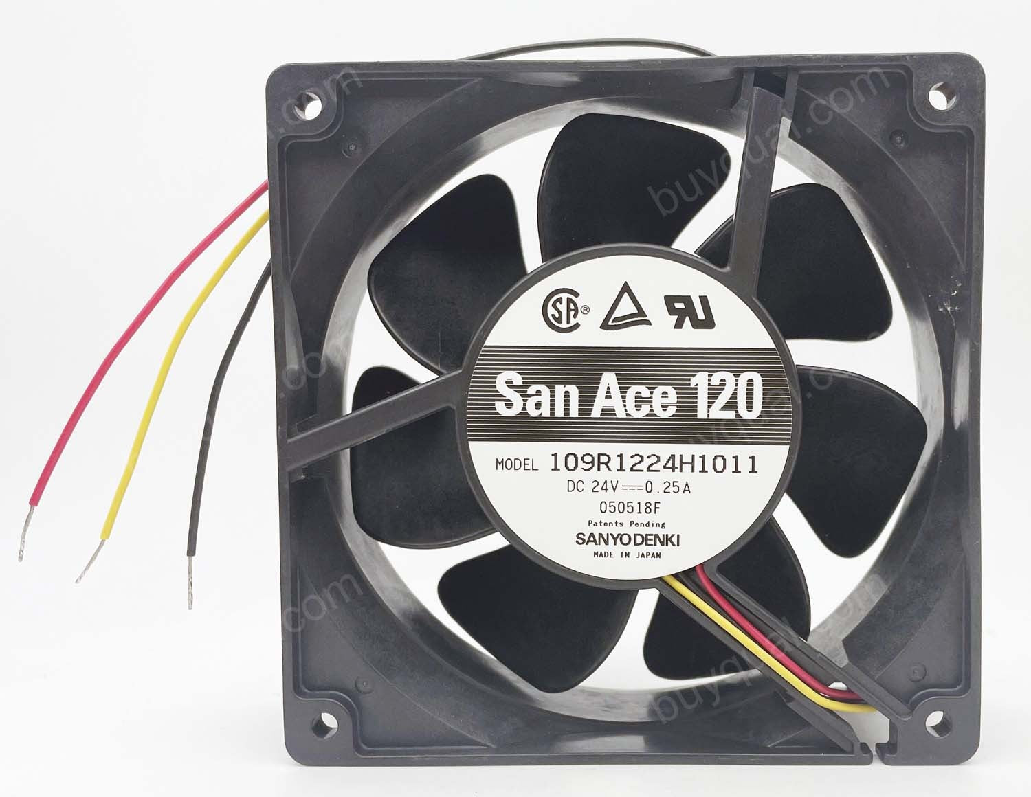 Sanyo 109R1224H101 109R1224H1011 24V 0.25A 3wires Cooling Fan