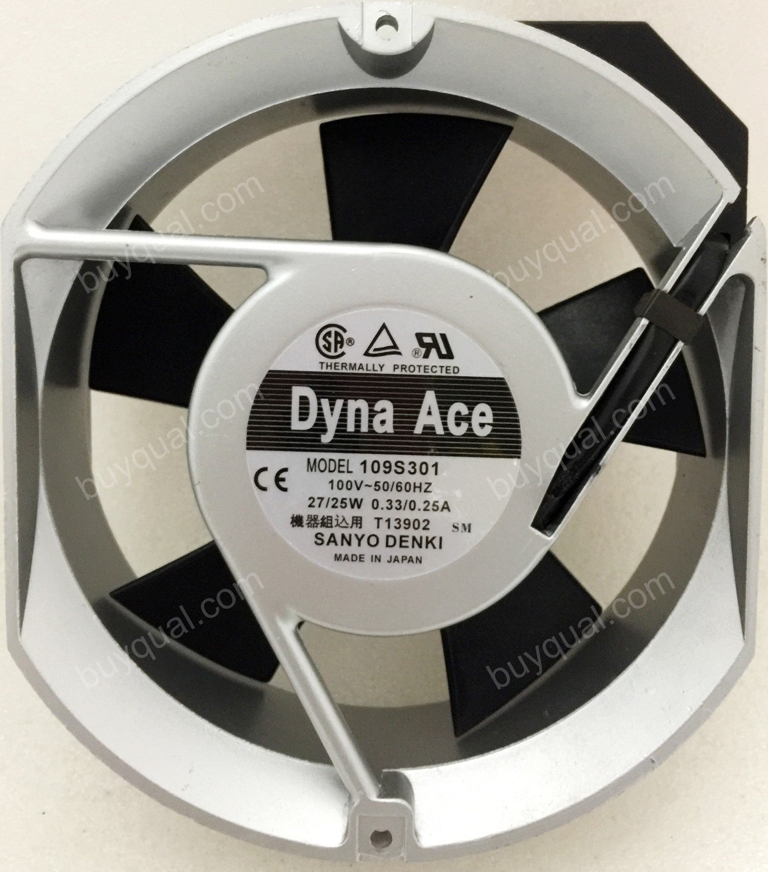 Sanyo 109S301 100V 0.33A/0.25A 27/25W Cooling Fan