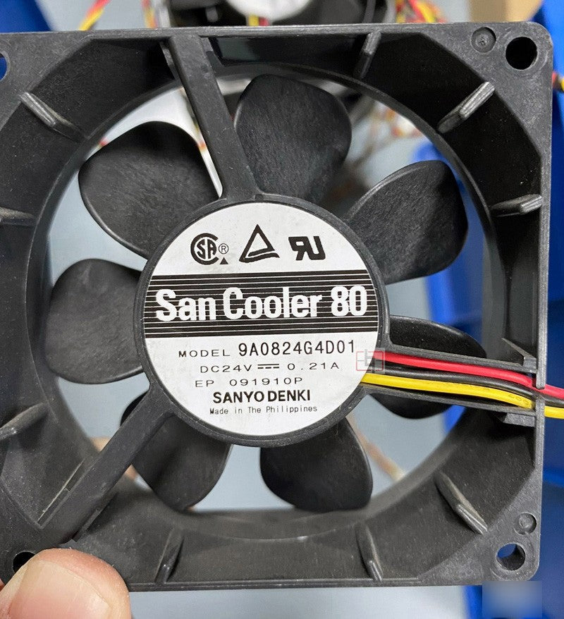 SANYO 9A0824G4D01 24V 0.20A 3wires Cooling Fan