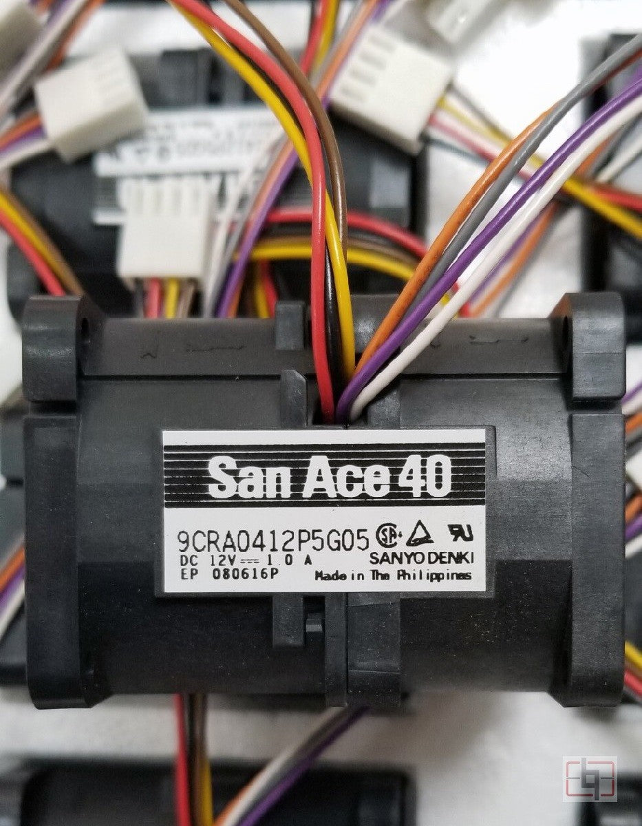 Sanyo 9CRA0412P5G05 12V 1.0A 8wires Cooling Fan