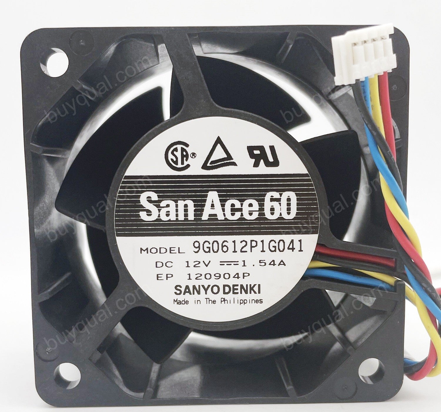 Sanyo 9G0612P1G041 12V 1.54A 4wires Cooling Fan