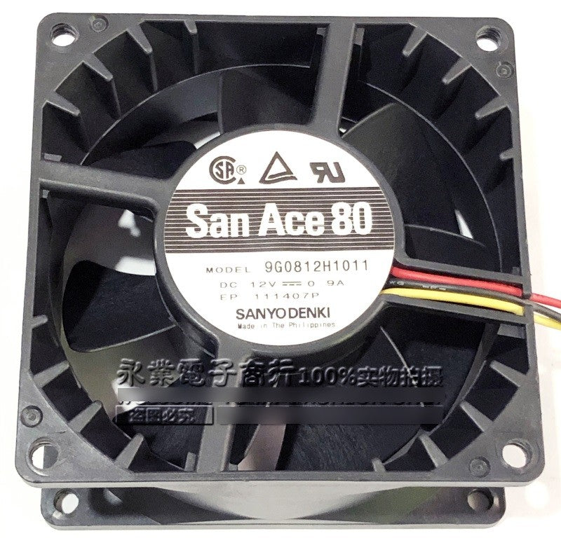 SANYO 9G0812H1011 12V 0.9A 3wires Cooling Fan