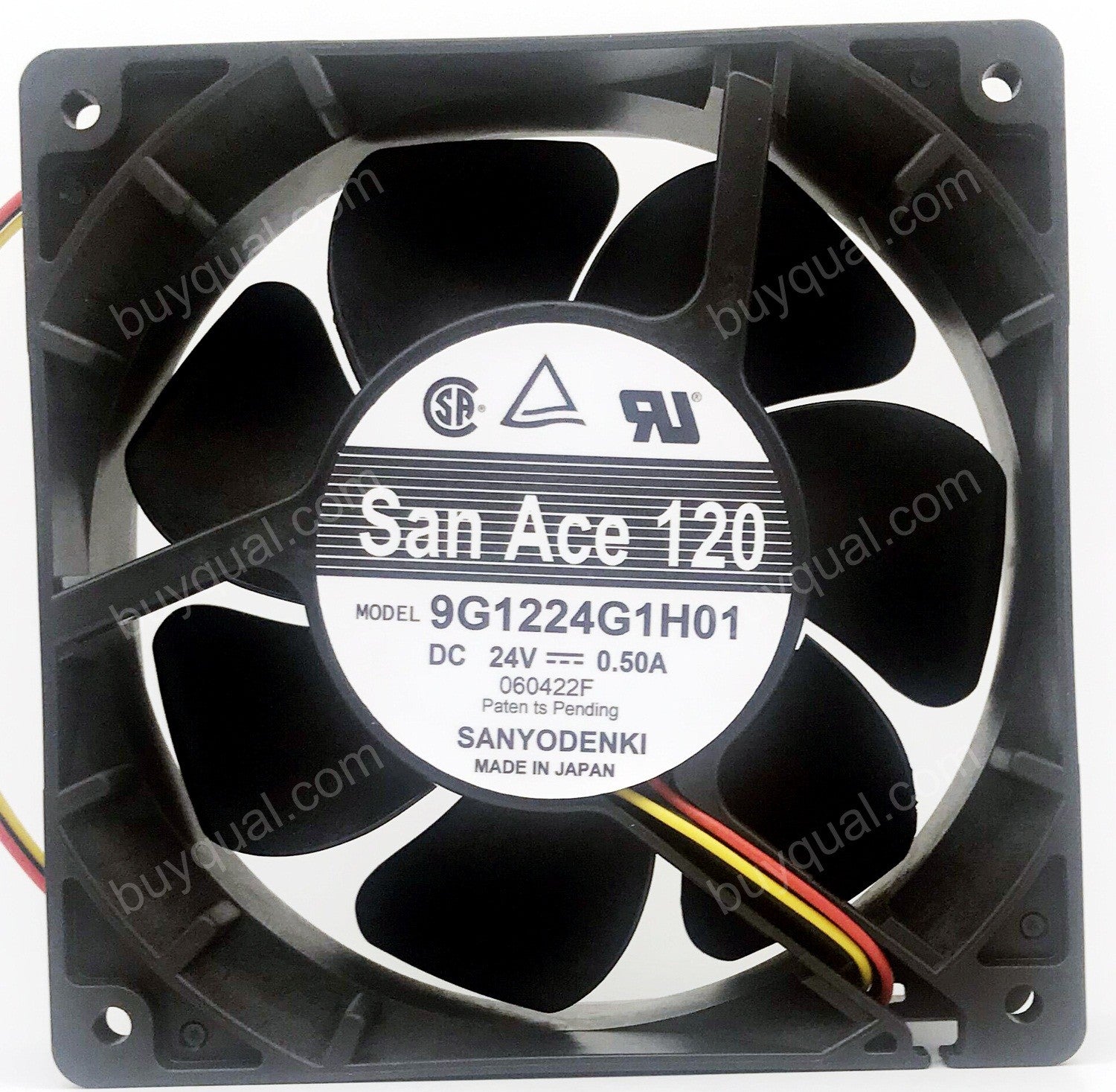 SANYO 9G1224G1H01 24V 0.50A 3wires cooling fan
