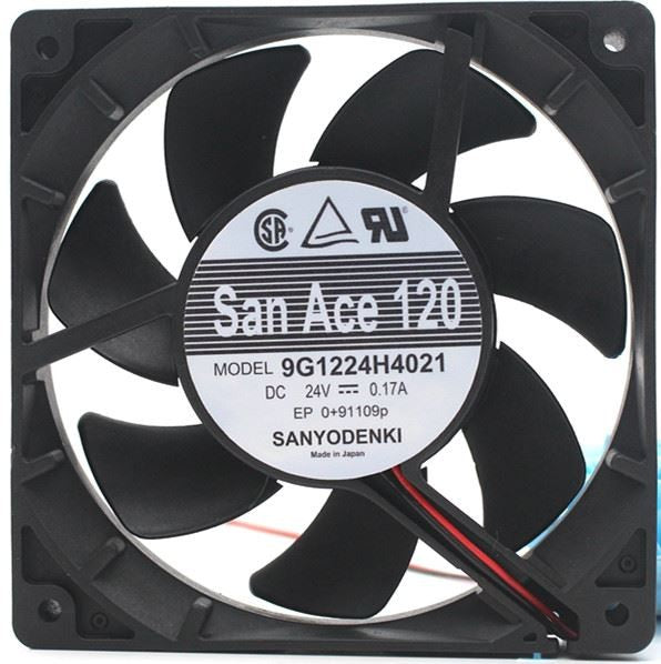 SANYO 9G1224H4021 24V 0.17A 2wires Cooling Fan
