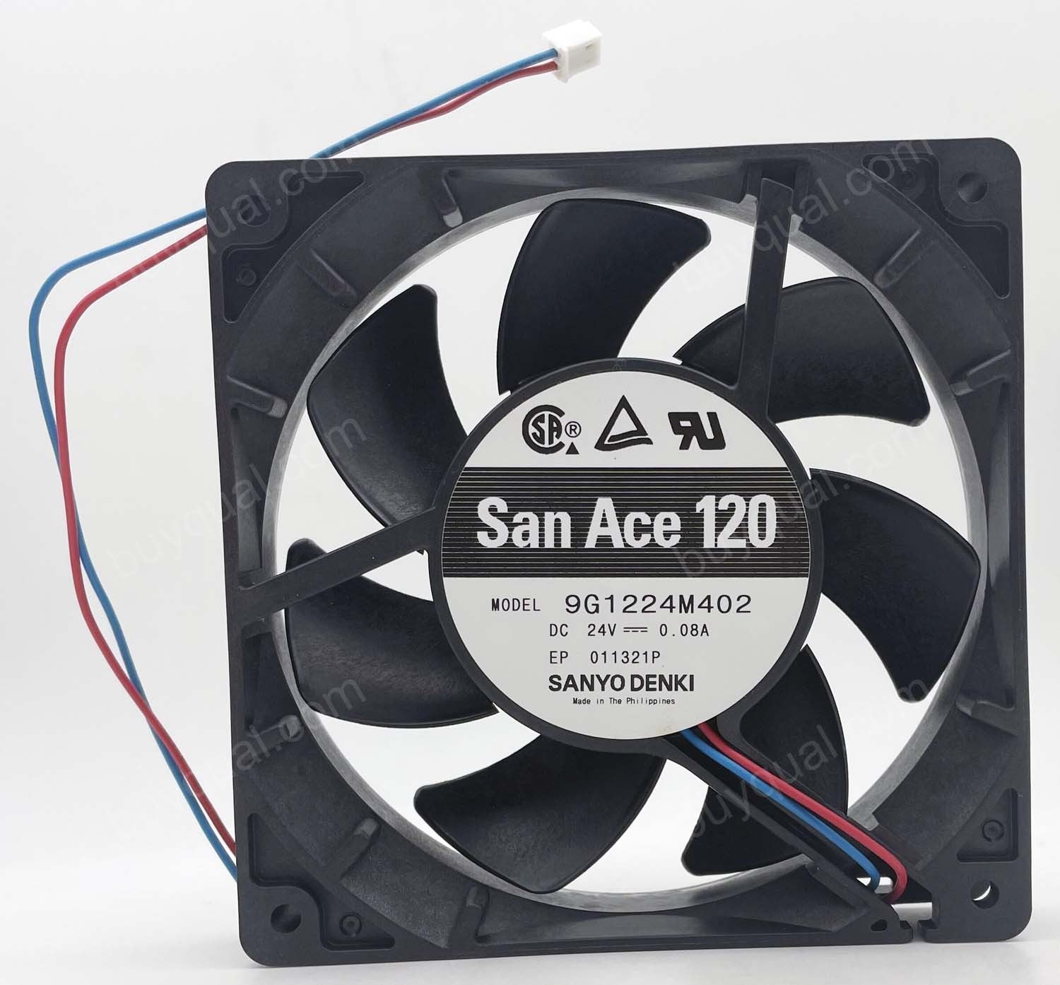 SANYO 9G1224M402 24V 0.08A 2wires Cooling Fan