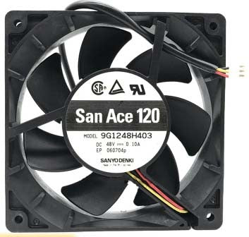 Sanyo 9G1248H403 48V 0.1A 3wires Cooling Fan