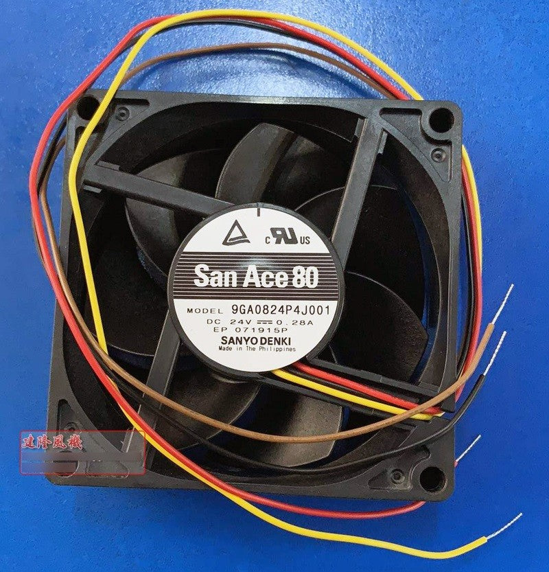 Sanyo 9GA0824P4J001 24V 0.28A 4wires  Cooling Fan