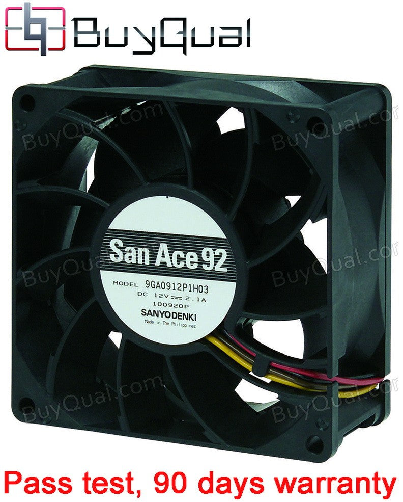 Sanyo 9GA0912P1H03 12V 2.1A 4wires Cooling Fan