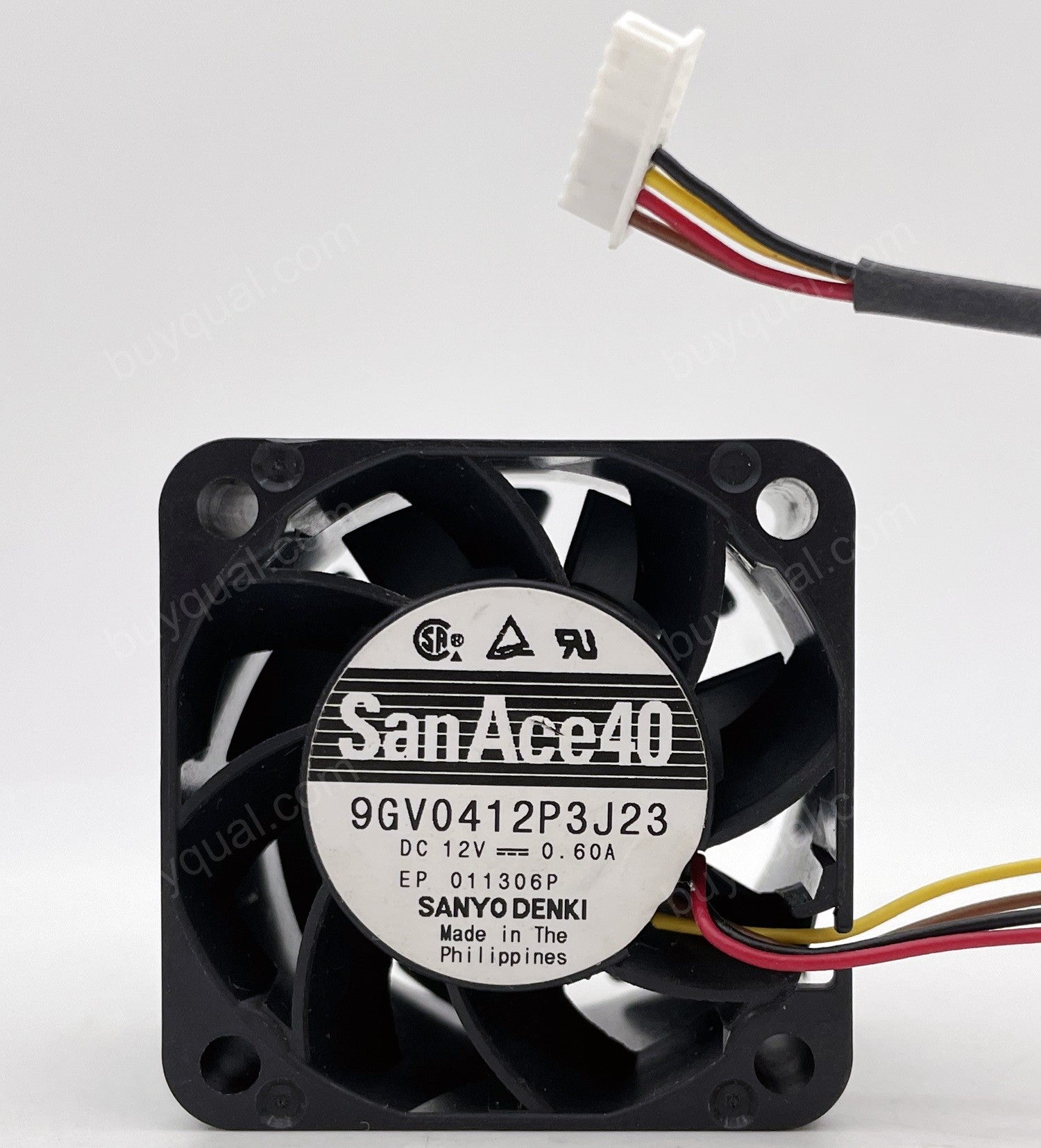 Sanyo 9GV0412P3J23 12V 0.6A 4wires Cooling Fan