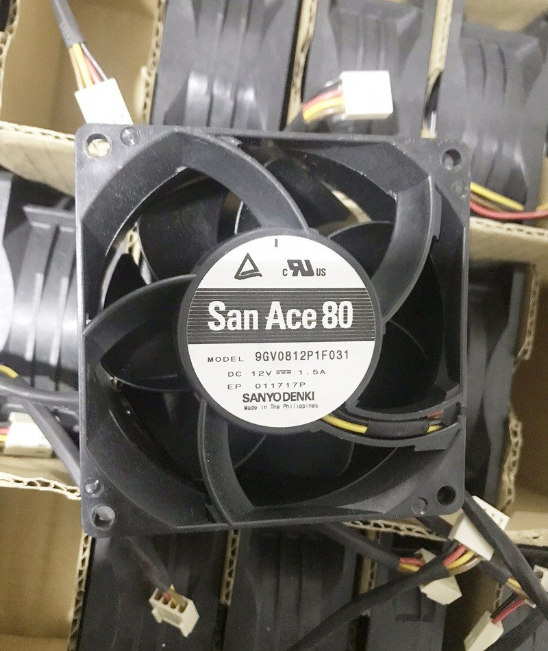 SANYO 9GV0812P1F031 12V 1.5A 4wires Cooling Fan - Original New