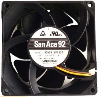 Sanyo 9GV0912P1G04 12V 4.1A 4wires Cooling Fan