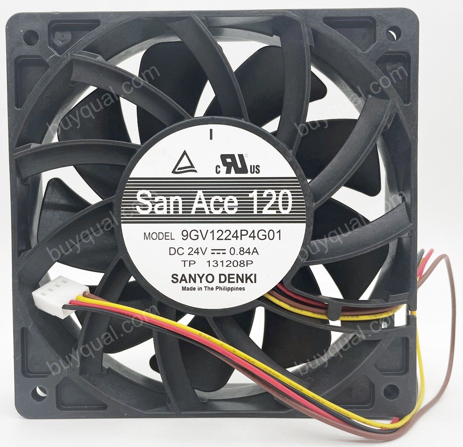 Sanyo 9GV1224P4G01 24V 0.84A 4wires Cooling Fan