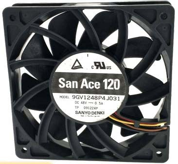 Sanyo 9GV1248P4J031 48V 0.5A 4wires Cooling Fan