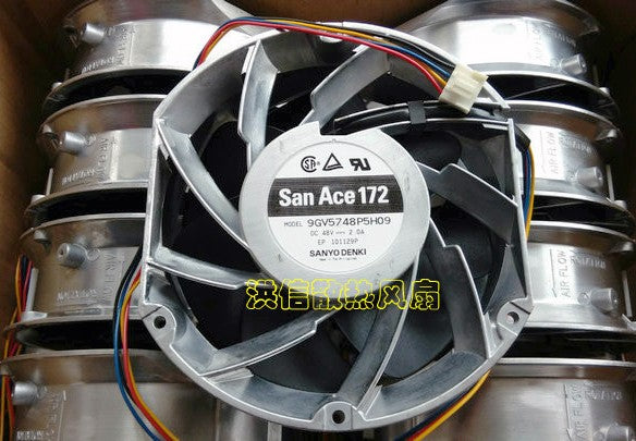 Sanyo 9GV5748P5H09 48V 2.0A 4wires Cooling Fan