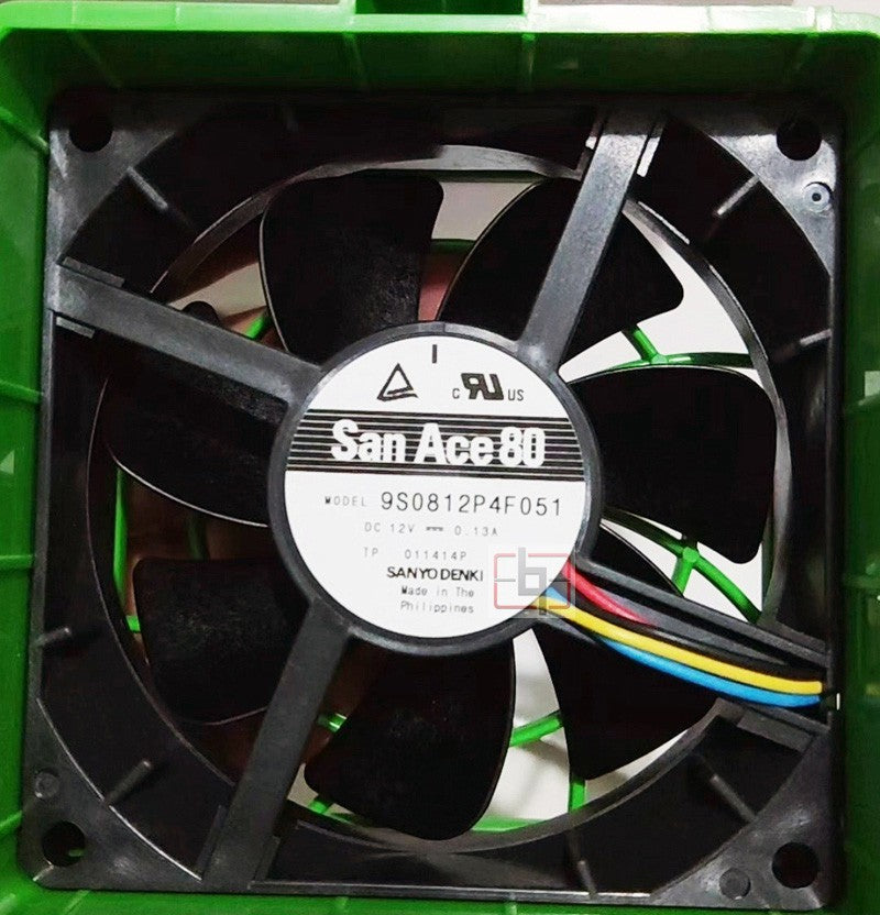 Sanyo 9S0812P4F051 12V 0.13A 4wires Cooling Fan